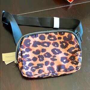 Fransescas Leopard Print Crossbody Bag